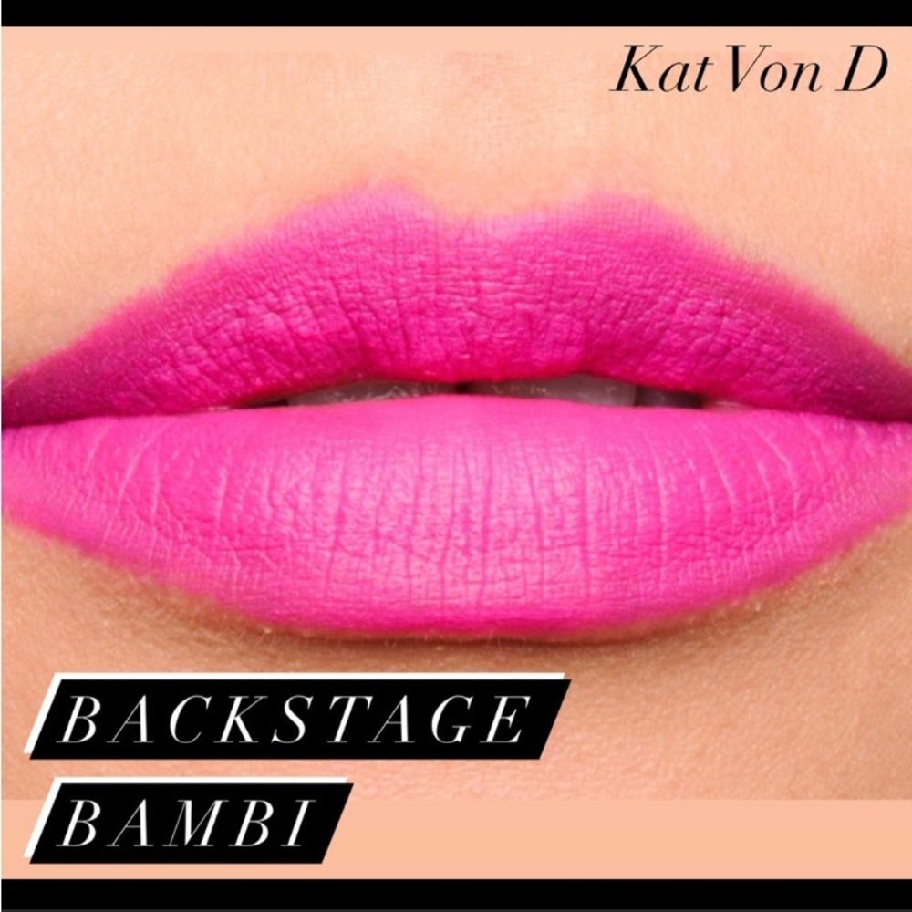 KVD lipstain Backstage Bambi